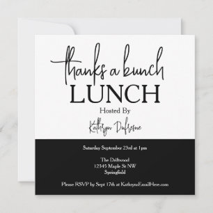 Invitation Merci Un Petit Déjeuner