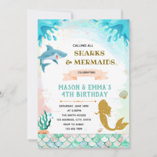 Invitation Mères et requins à l'invitation conjointe d'annive
