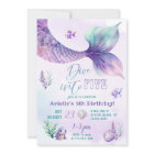 Mermaid tail Plongez dans cinq fête d'anniversaire