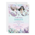 Mermaids et Pirates Boy Girl Joint Birthday Party