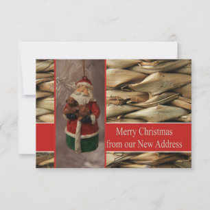 Invitation Merry Christmas from New Address