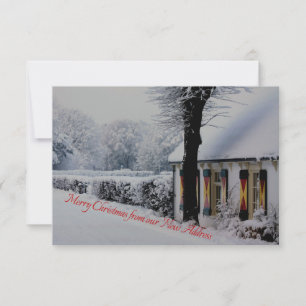 Invitation Merry Christmas from New Address