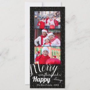 Invitation Merry Happy - Photocardie