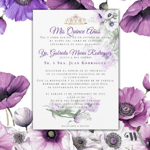 Invitation Mes Quinze Ans Modernes