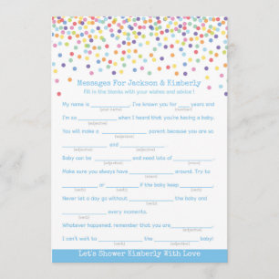 Invitation Messages pour que les parents soient baby shower