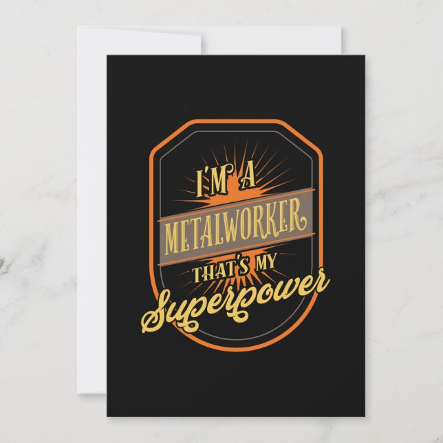 Invitation Metalworker (Devant)