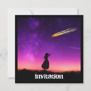 Invitation Meteor Douche Post Apocalpytic Doom Party