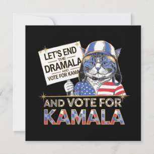 Invitation Mettons fin à la Dramala et votons pour Kamala