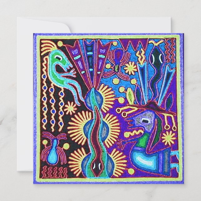 Invitation Mexique-Mexique-Maya Aztec LatinX Latina hispaniqu (Devant)