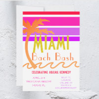 Miami Tropical Bachelorette Party