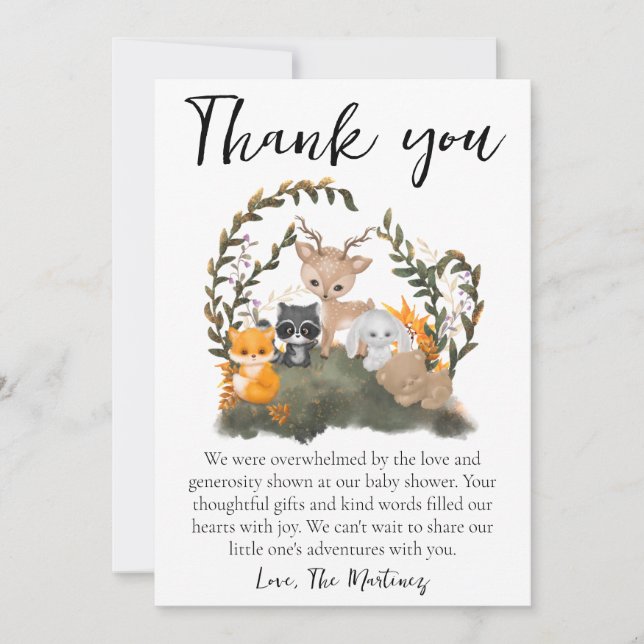Invitation mignon baby shower de messages de remerciement car (Devant)
