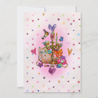 Invitation Mignon Pastel