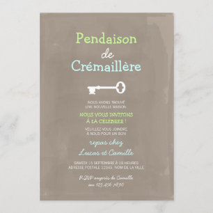Invitation Mignon Pendaison de Crémaillère