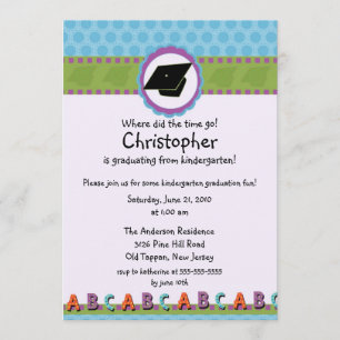 Invitation MIGNONNE d'obtention du diplôme de