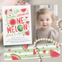 Mignonne Eté Fruit Fruit Girl 1er Anniversaire Pho