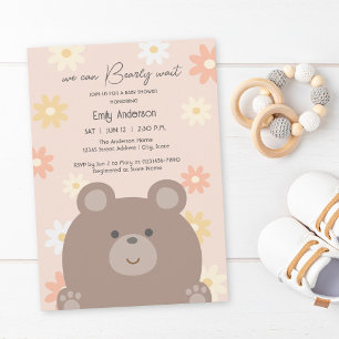 Invitation Mignonne Nous Pouvons Attendre Un Baby shower Neut