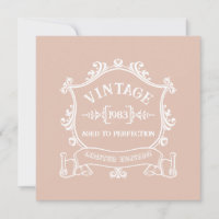 Millésime Vieilli à la Perfection Année de Naissan