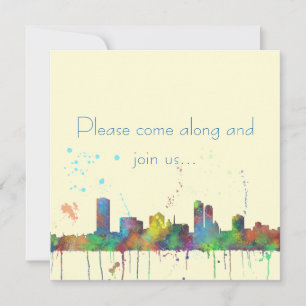 INVITATION MILWAUKEE, WISCONSON SKYLINE
