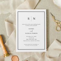 Minimal et chic | Élégant Brunch Post-Mariage