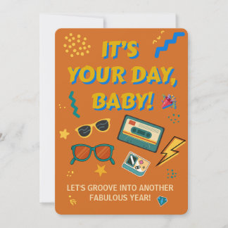 Invitation Minimalist Birthday - Elegant Modern Party Card