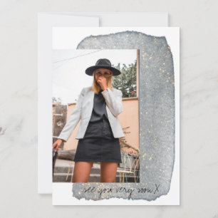 Invitation minimaliste moderne 30e anniversaire