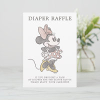 Minnie Souris Baby shower Déchets Raffle