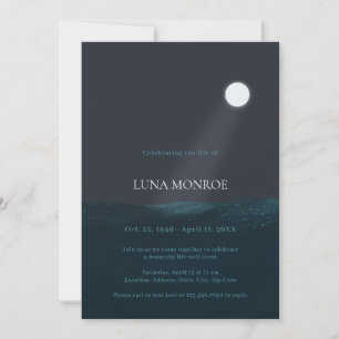 INVITATION MINUIT EN MER FUNÉRAILLE DE LA VIE