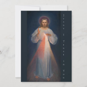 Invitation Miséricorde divine par Kazimierowski Eugene