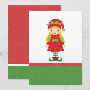 Invitation Misses Elfe et Sucres de canne