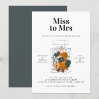Mlle à Mme Floral Fête des mariées de parfum bleu