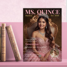 Mlle Quince Elégante Rose Quinzième Célébration