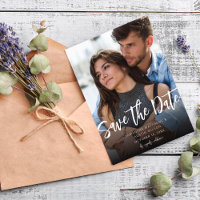 MOD V Photo Bold Enregistrer la date - Plus sombre