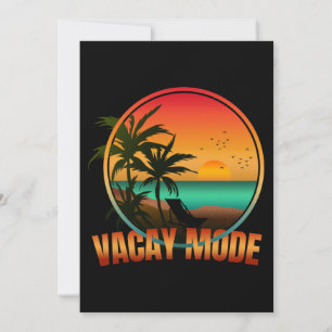 INVITATION MODE VACANCES 