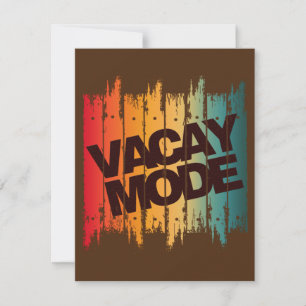 invitation mode vacances