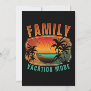 INVITATION MODE VACANCES FAMILIALES