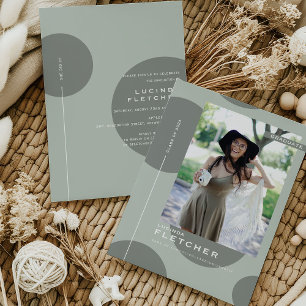 Invitation Modèle de photo amusant pour la fête de remise des