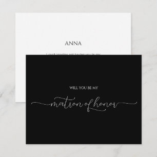 Invitation Modèle de script minimal simple de proposition d'h