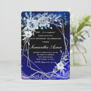 Invitation Modèle d'invitation à l'anniversaire surprise