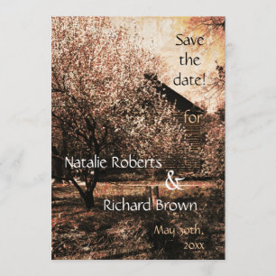 Invitation Modèle d'invitation de mariage champêtre