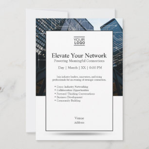 Invitation Modèle d'invitation pour Élever Votre Réseau