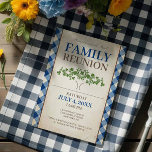 Invitation Modèle d'invitations pour réunion de famille