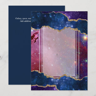 Invitation Modèle Galaxy