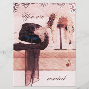 Invitation Modèle nuptiale d'invitation de douche de