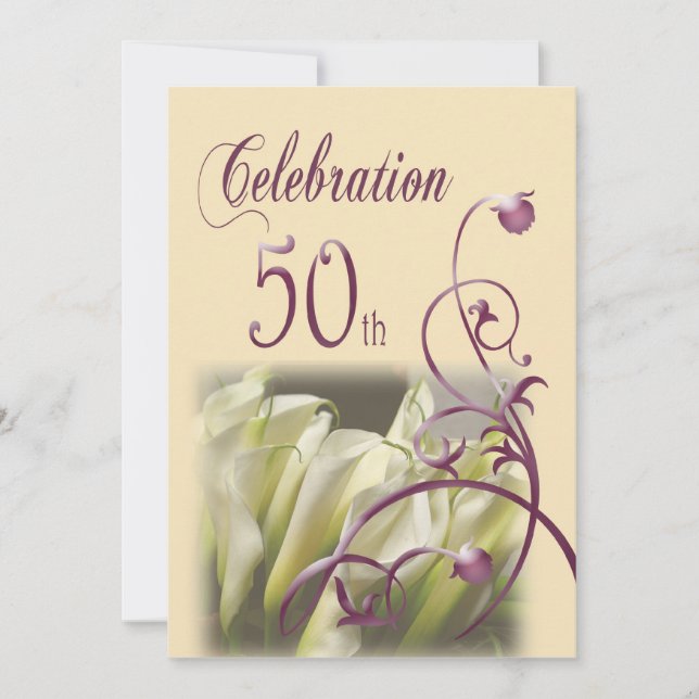 Invitation Modèles d'invitation pour une fête d'anniversaire  (Devant)