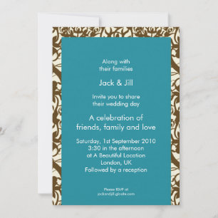 Invitation Moderne 5x7
