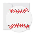 Moderne C'est un garçon Baseball Baby Shower Invit