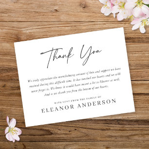 Invitation Moderne chic minimaliste voiture Merci plat Memori