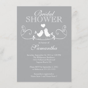 Invitation moderne de Fête de la mariée