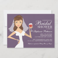 Invitation moderne de Fête de la mariée de thème