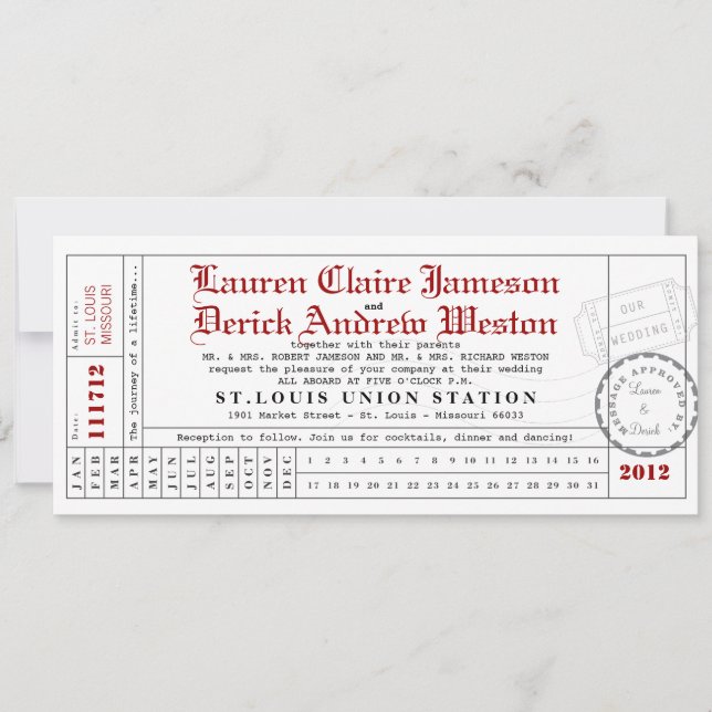 Invitation moderne de longueur de thé de carte (Devant)